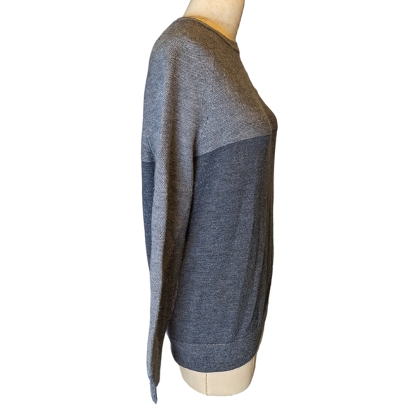 Under Armour Coldgear Merino Wool Sweater Gray Grey Men's Size Large - Picture 3 of 6